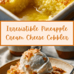 Easy Pineapple Cream Cheese Cobbler Recipe