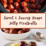 Grape Jelly Meatballs Recipe