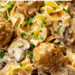 Slow Cooker Meatball Stroganoff Recipe