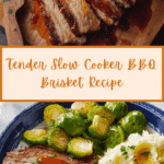 Slow Cooker BBQ Brisket Recipe