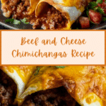 Beef and Cheese Chimichangas Recipe