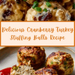 Cranberry Turkey Stuffing Balls Recipe