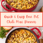 One Pot Chili Mac Recipe