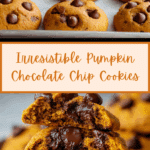 Pumpkin Chocolate Chip Cookies Recipe