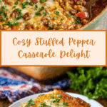 STUFFED PEPPER CASSEROLE Recipe
