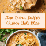 Crockpot Buffalo Chicken Chili Recipe