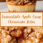 Apple Crisp Cheesecake Bites Recipe