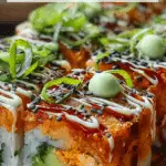 Spicy Salmon Sushi Bake Recipe