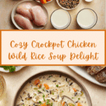 Creamy Crockpot Chicken Wild Rice Soup Recipe