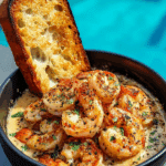 Shrimp Scampi Bowls with Garlic Bread Recipe