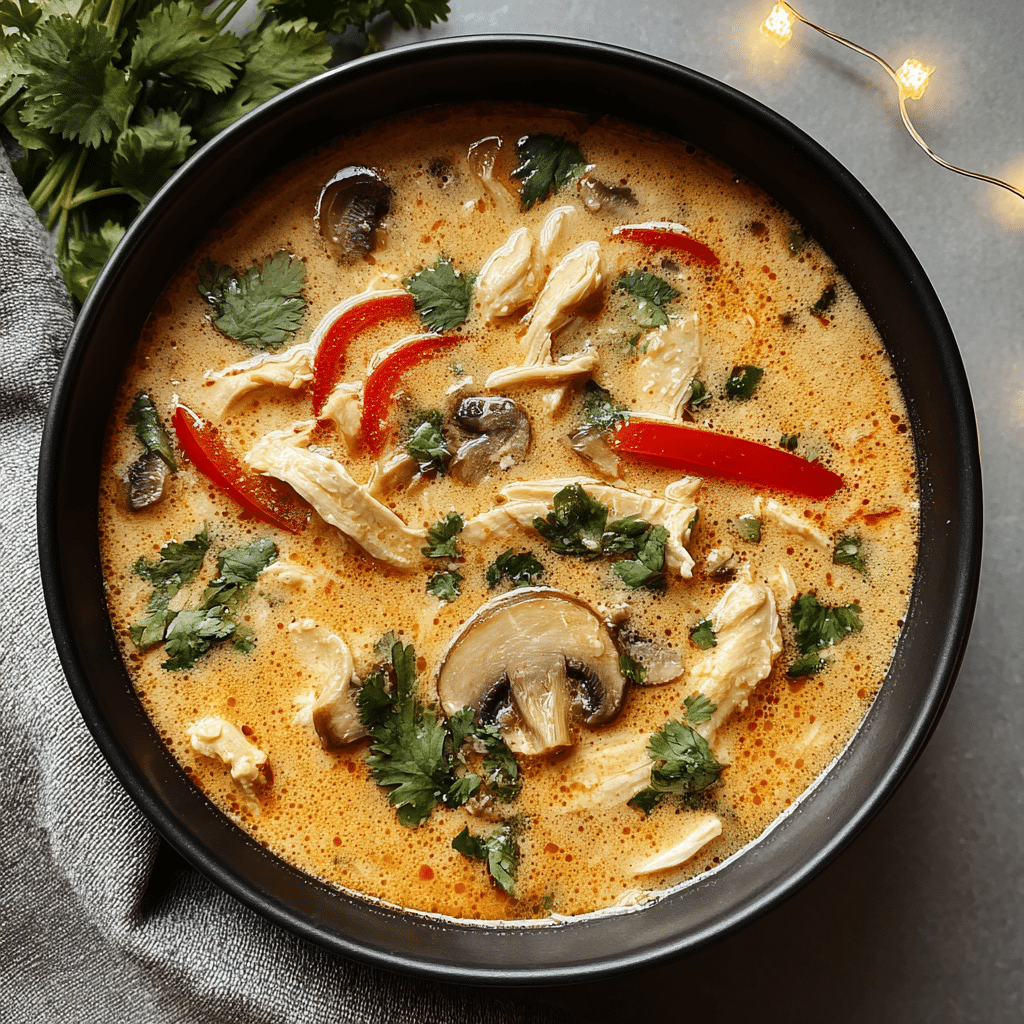 THAI CHICKEN SOUP Recipe - Recipe Image