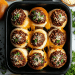 Irresistible Garlic Parmesan Cheeseburger Bombs Recipe