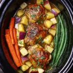 Slow Cooker Chicken Potatoes & Green Beans Recipe