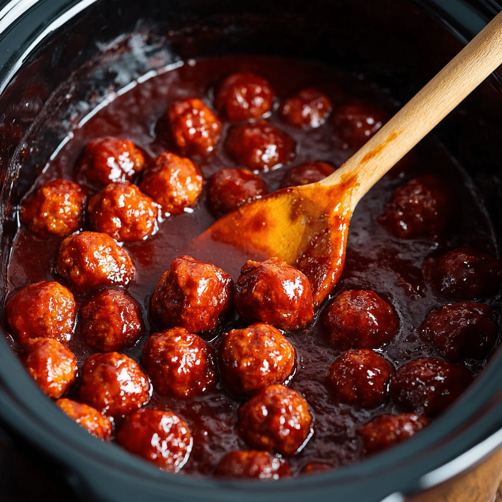 Grape Jelly Meatballs Recipe - Recipe Image