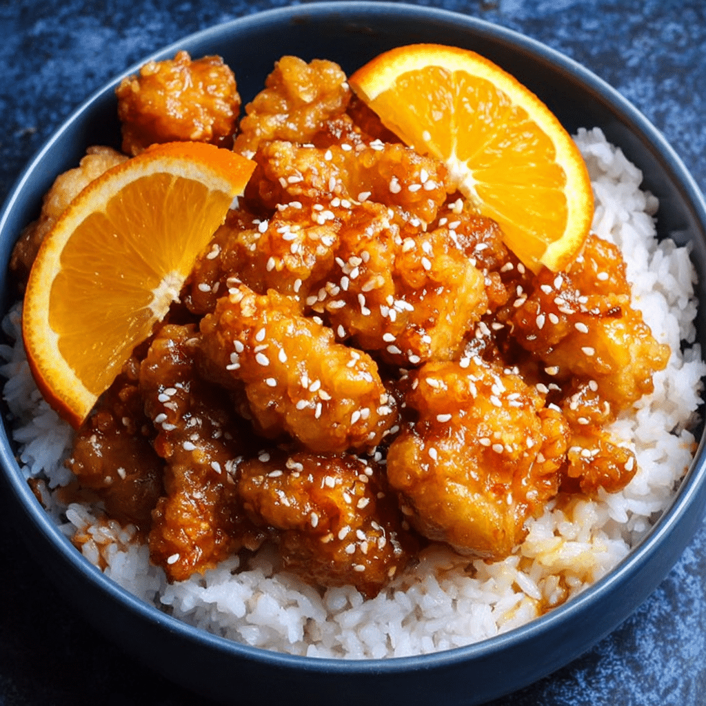 Orange Chicken Recipe - Recipe Image