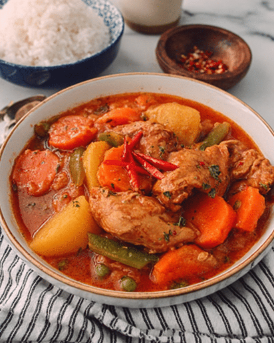 My another version of CHICKEN CALDERETA Recipe