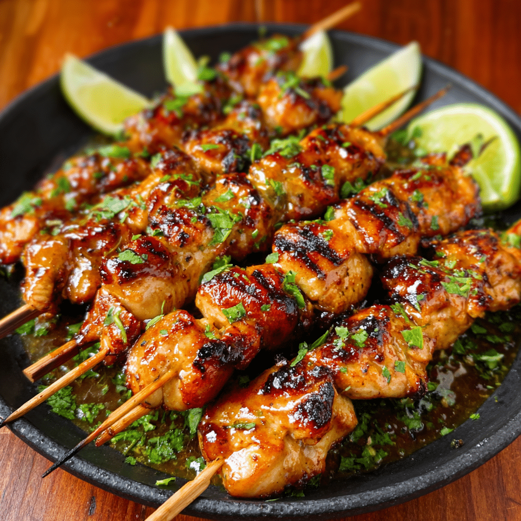 Bang Bang Chicken Skewers with a Kick Recipe - Recipe Image