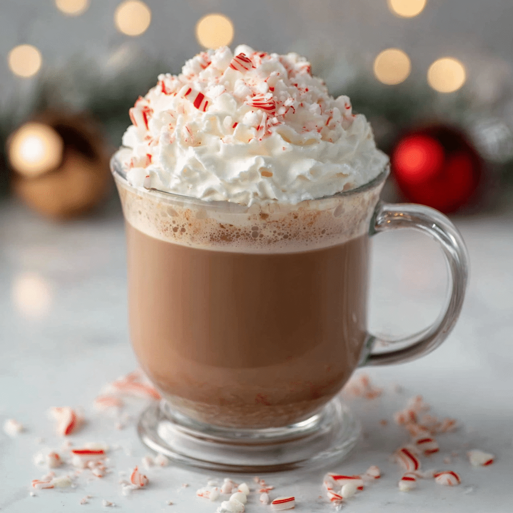 Crockpot Peppermint Hot Chocolate Recipe - Recipe Image
