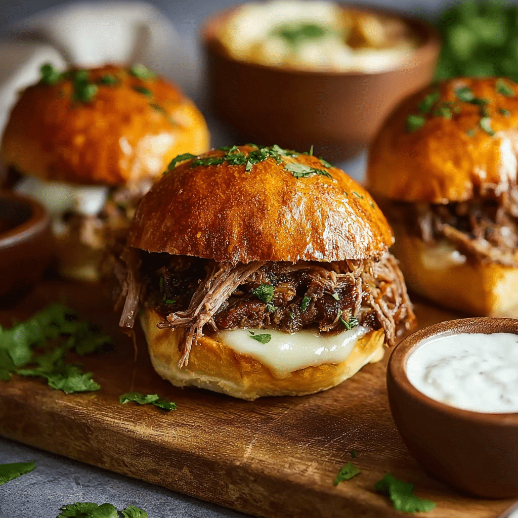 CROCK POT FRENCH DIP SANDWICHES Recipe - Recipe Image
