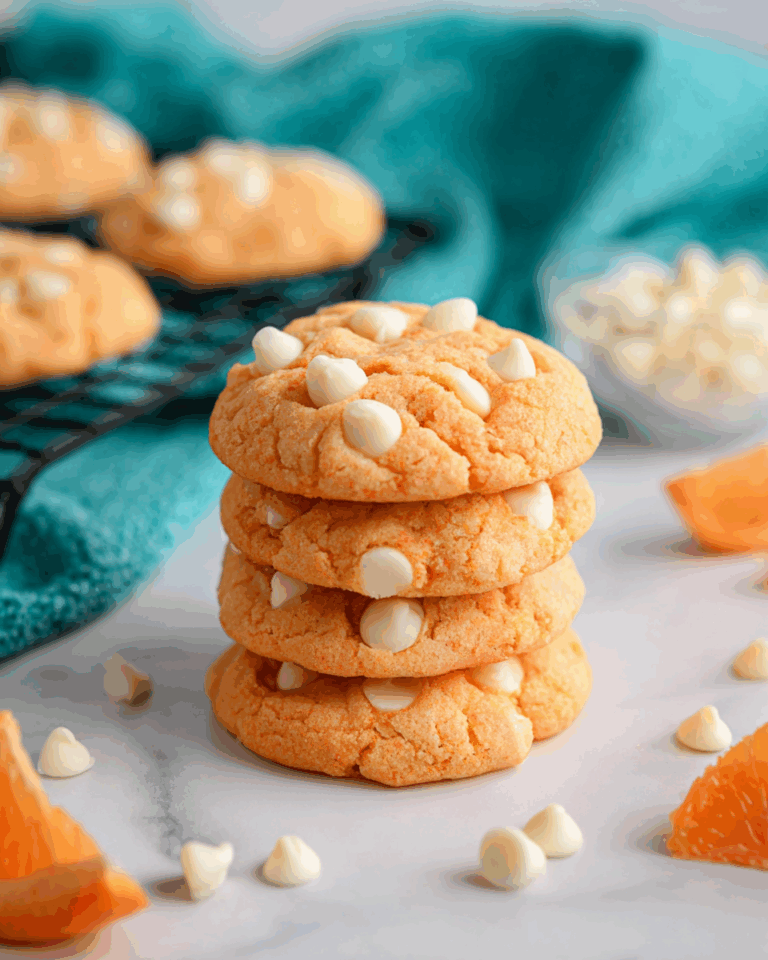 Soft and Chewy Creamsicle Orange Cookies Recipe
