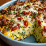 Zucchini Pizza Casserole Recipe