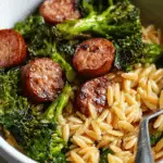 Chicken Sausage and Broccoli Orzo Recipe