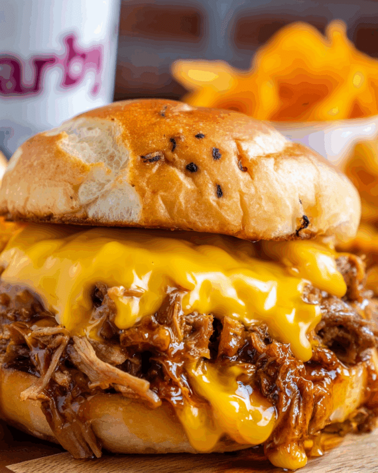 Slow Cooker Beef and Cheddar Sandwiches Recipe