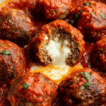 The Best Cheese Stuffed Meatballs Recipe