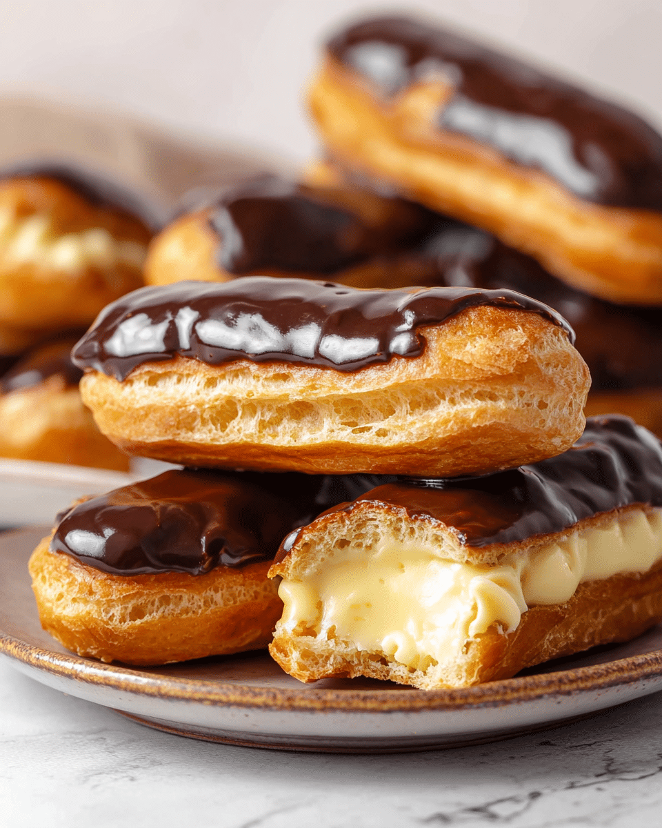 Mini Eclairs Recipe