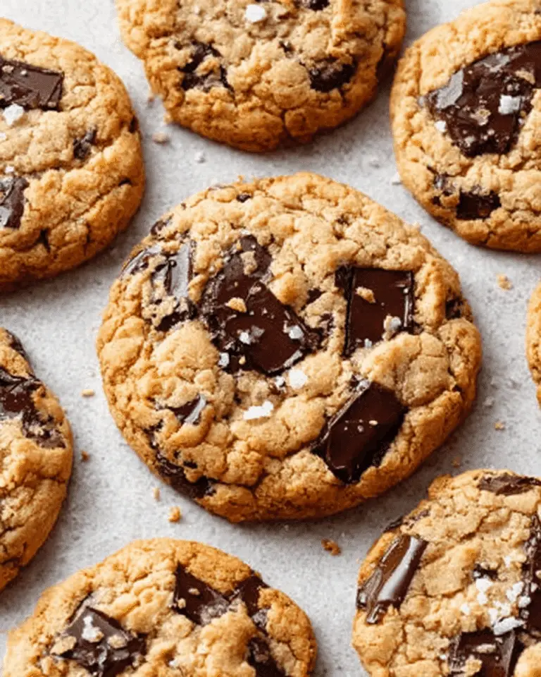 Salted Toffee Oatmeal Cookies Recipe