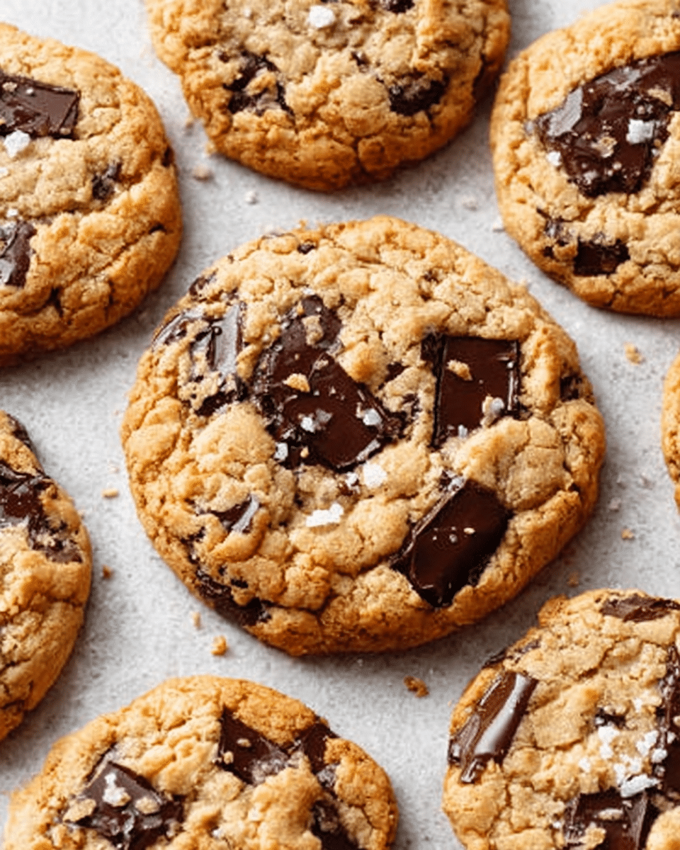 Salted Toffee Oatmeal Cookies Recipe