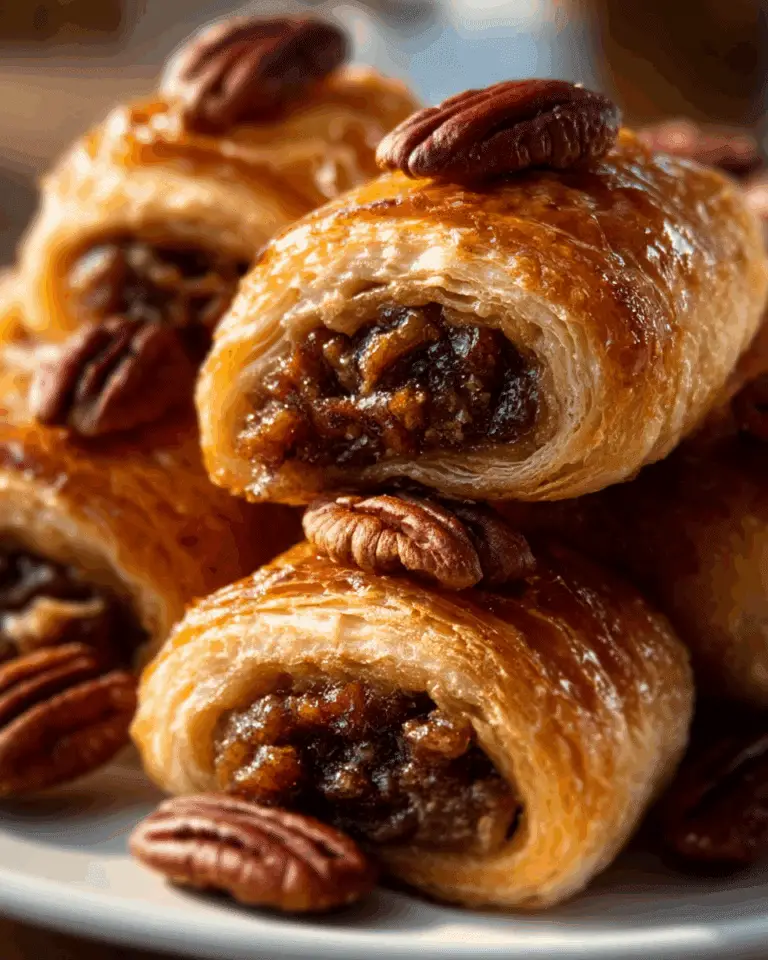 Pecan Pie CrescentsRecipe