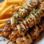 Bang Bang Chicken Skewers with a Kick Recipe