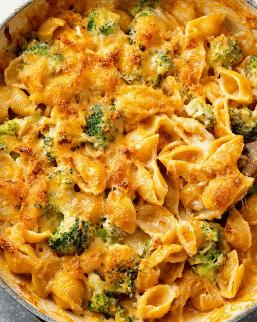 Cheesy Garlic Chicken and Broccoli Pasta Recipe