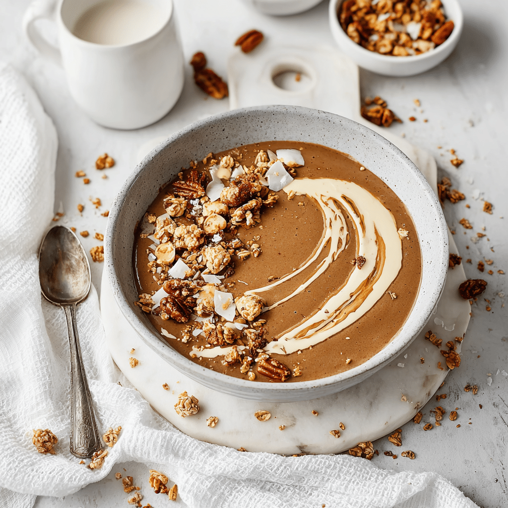 Chocolate Coffee Smoothie Recipe - Recipe Image