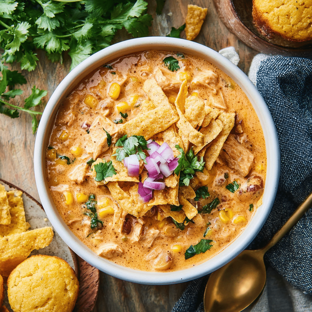 Crockpot Buffalo Chicken Chili Recipe - Recipe Image