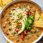 Crockpot Vegetarian Tortilla Soup Recipe