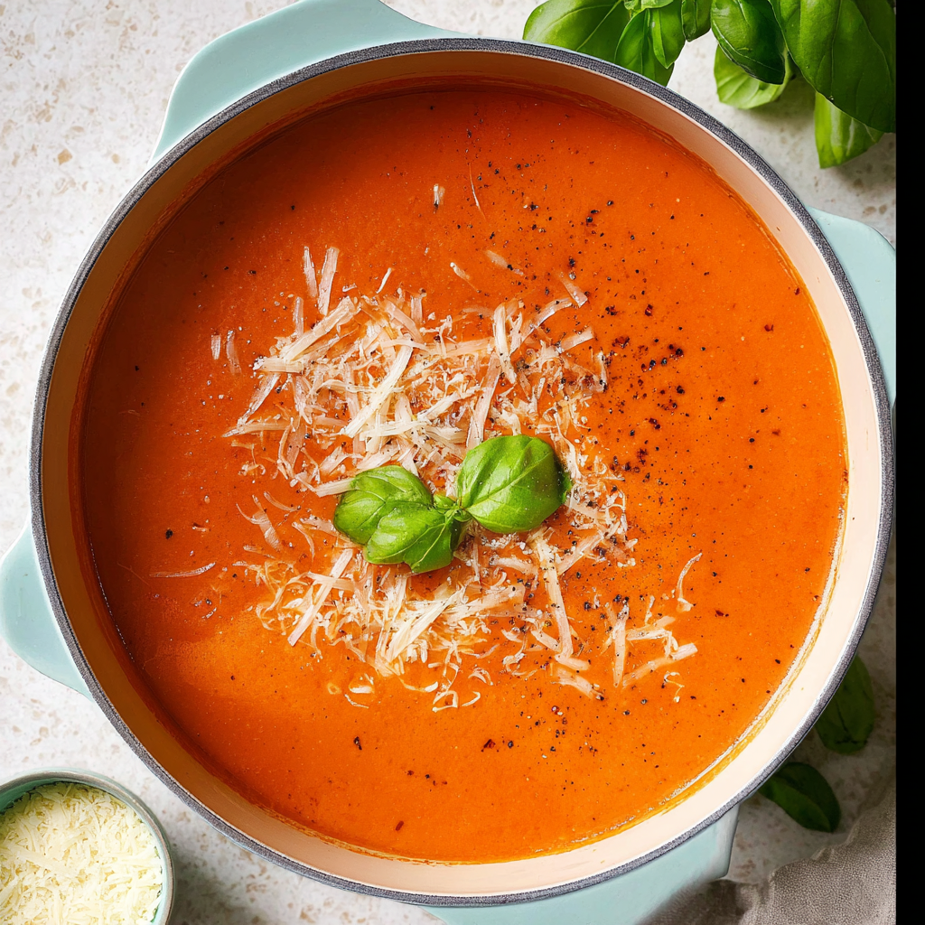 High Protein Tomato Soup Recipe - Recipe Image
