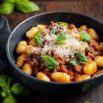 Cheesy Bolognese Gnocchi Bake Recipe