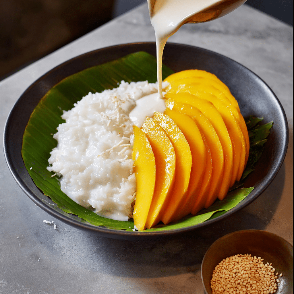 Mango Sticky Rice Recipe - Recipe Image