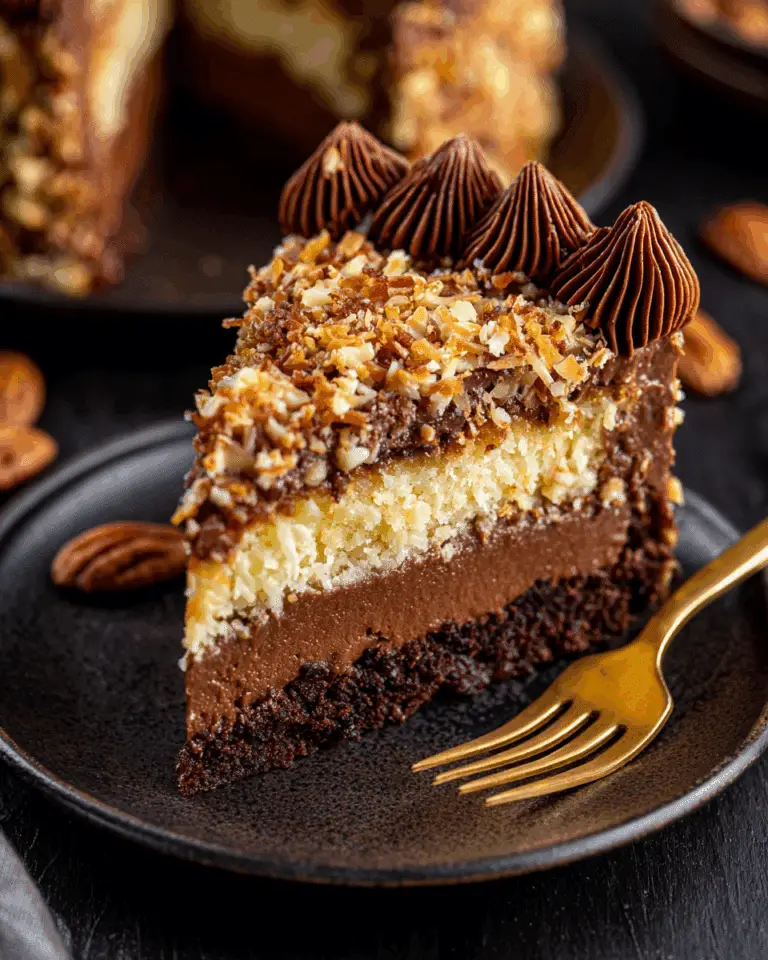 German Chocolate Cheesecake Recipe