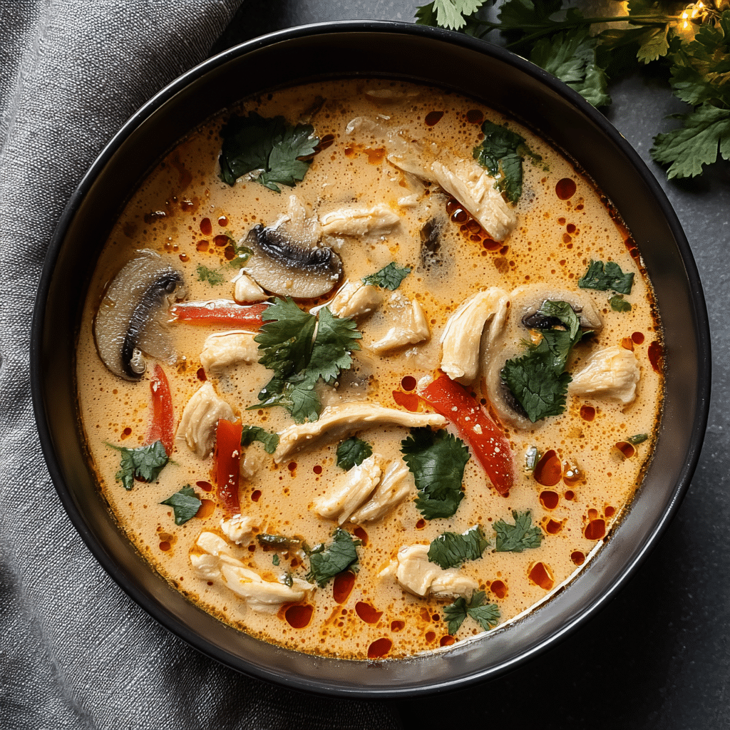 THAI CHICKEN SOUP Recipe - Recipe Image
