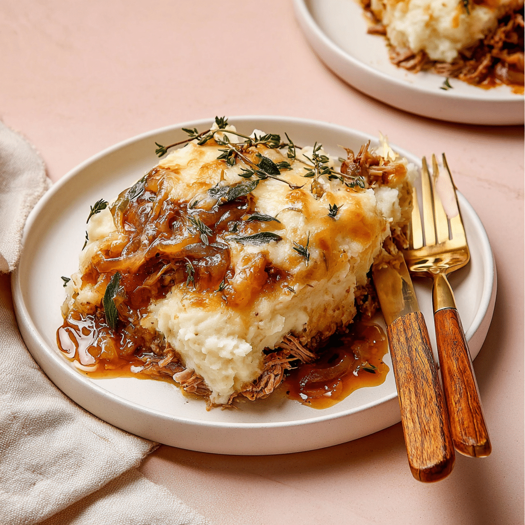 French Onion Chicken and Rice Bake Recipe - Recipe Image