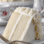 on Cake with Whipped Vanilla Buttercream Recipe