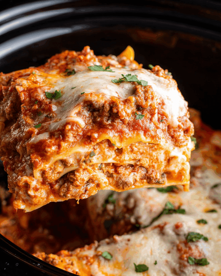 Slow Cooker Lasagna Recipe