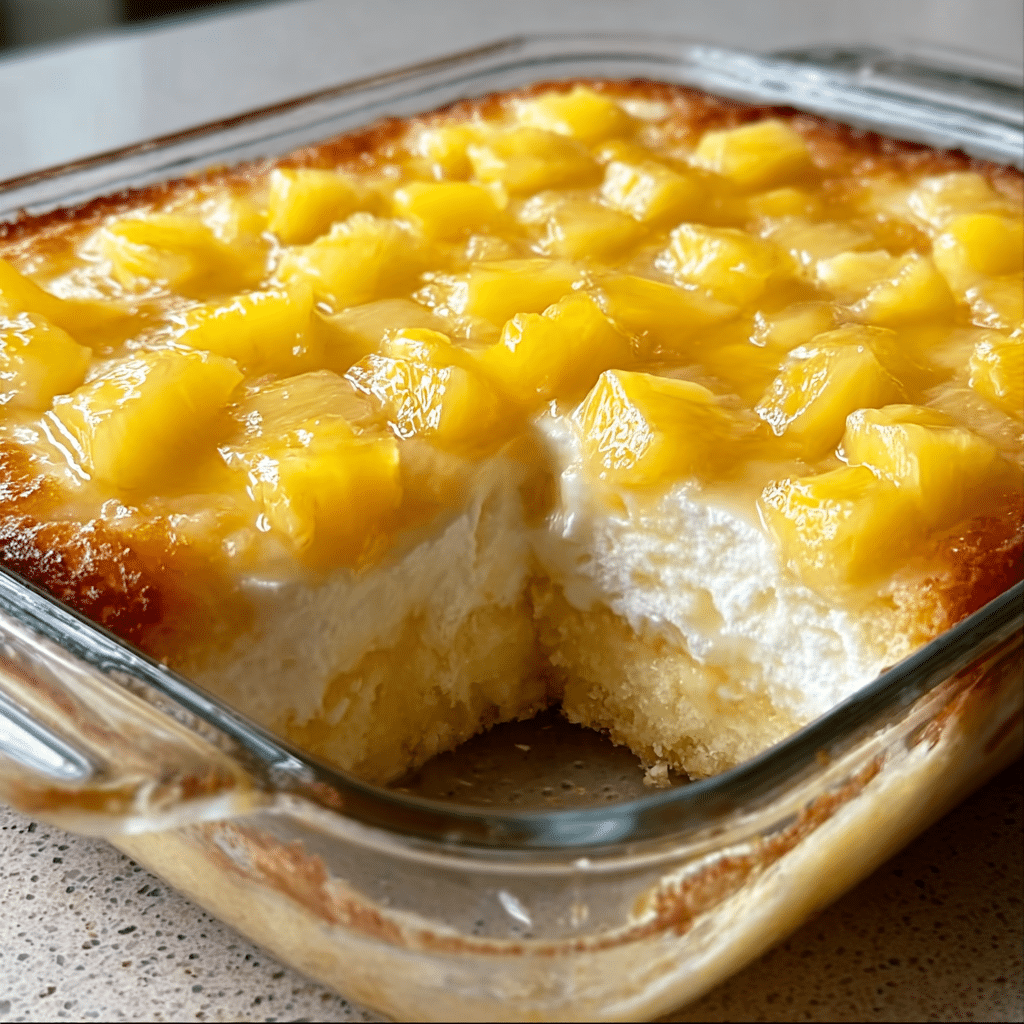 Juicy Pineapple Heaven Cake Recipe - Recipe Image