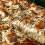 Roasted Garlic White Chicken Pizza Delight Recipe