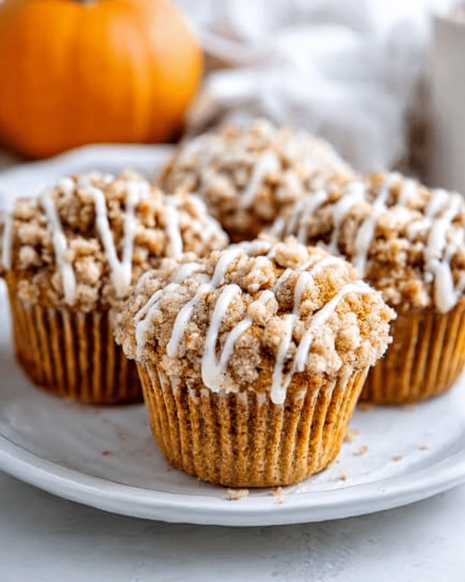 PUMPKIN CRUMB MUFFINS: Recipe