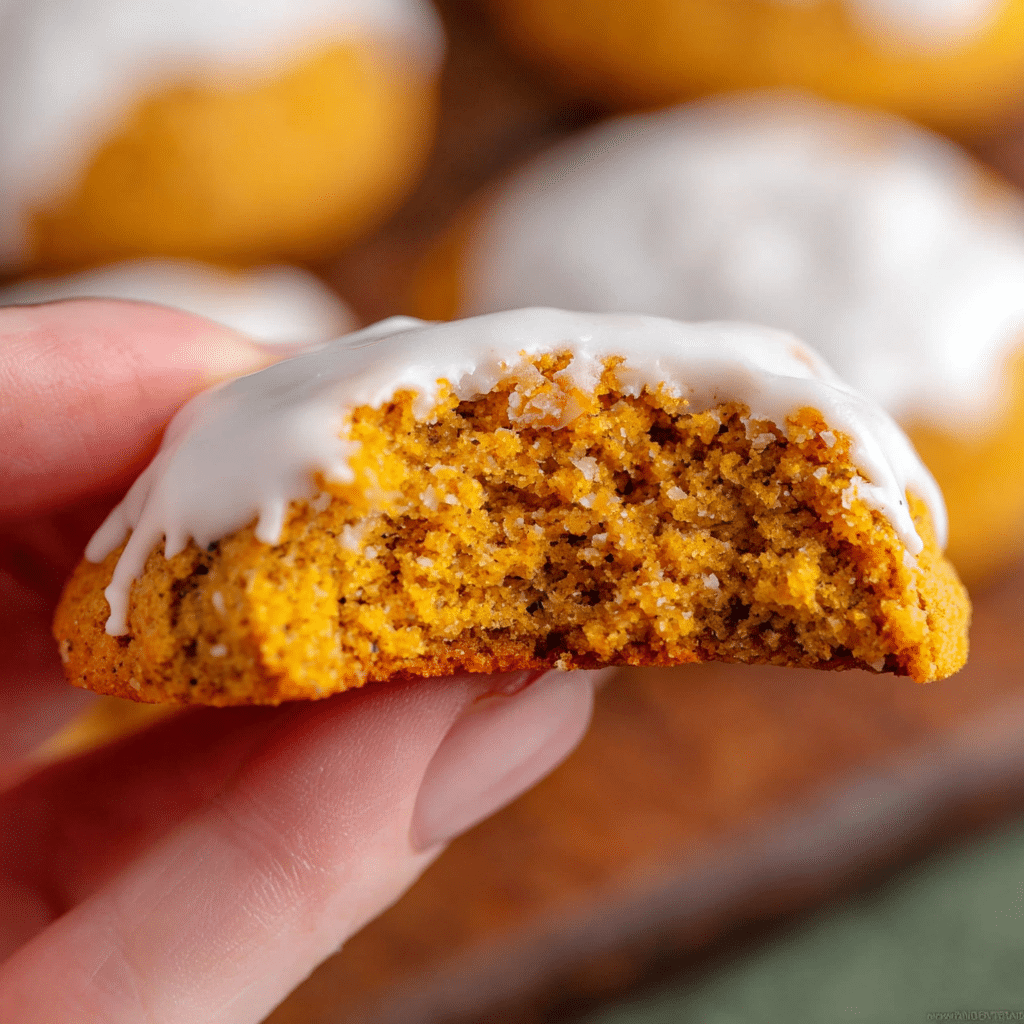 Easy Pumpkin Oatmeal Cookies Recipe - Recipe Image