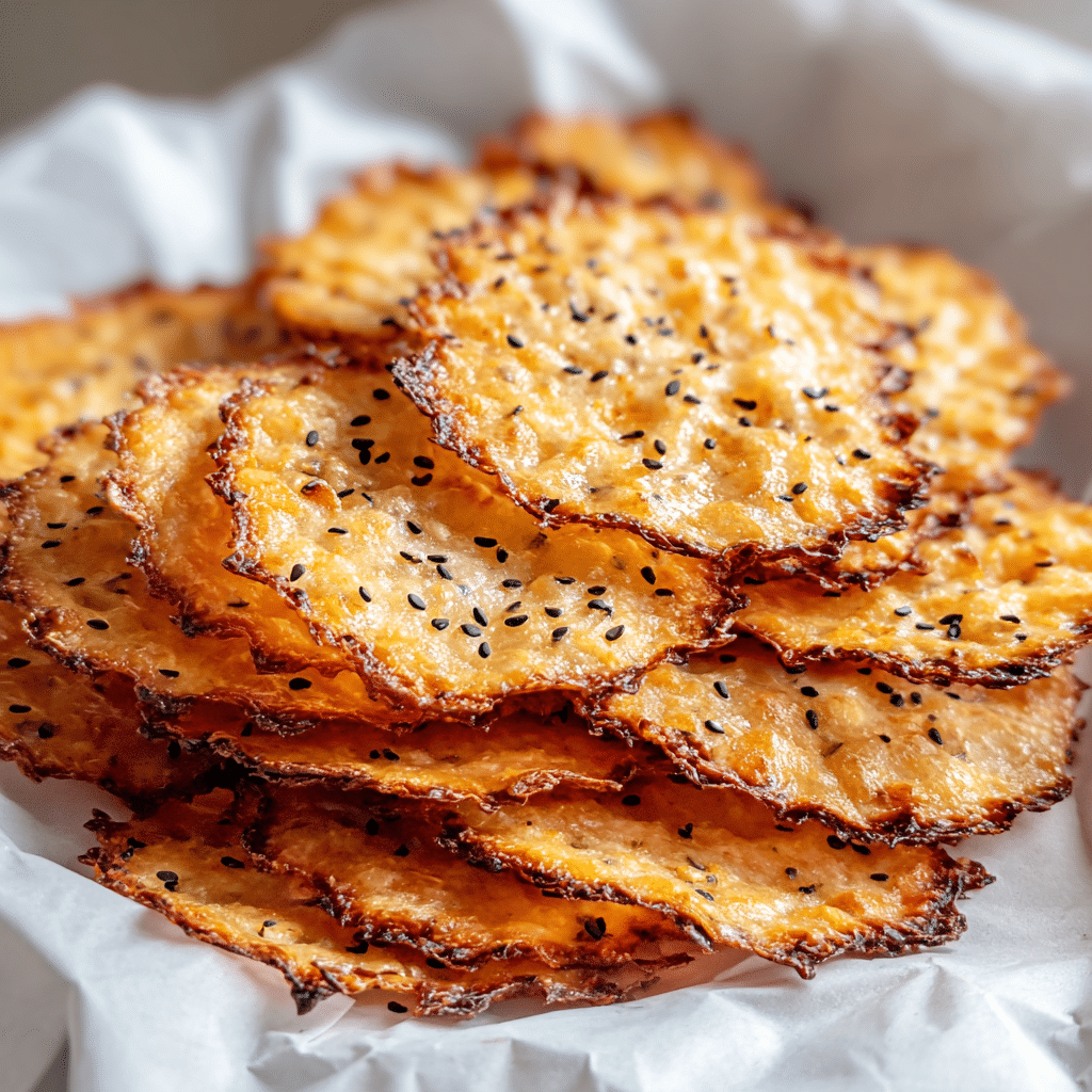1 Ingredient Keto Cottage Cheese Chips Recipe - Recipe Image